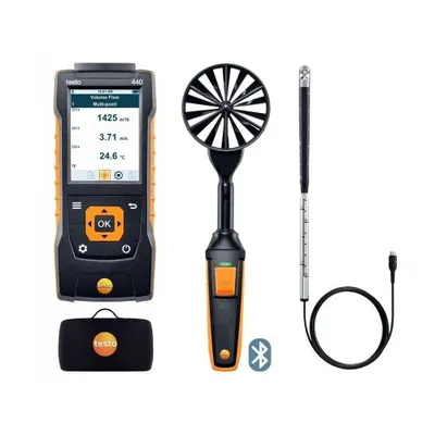 Testo 440 - Anemometer kombinovaná sada 2 na meranie